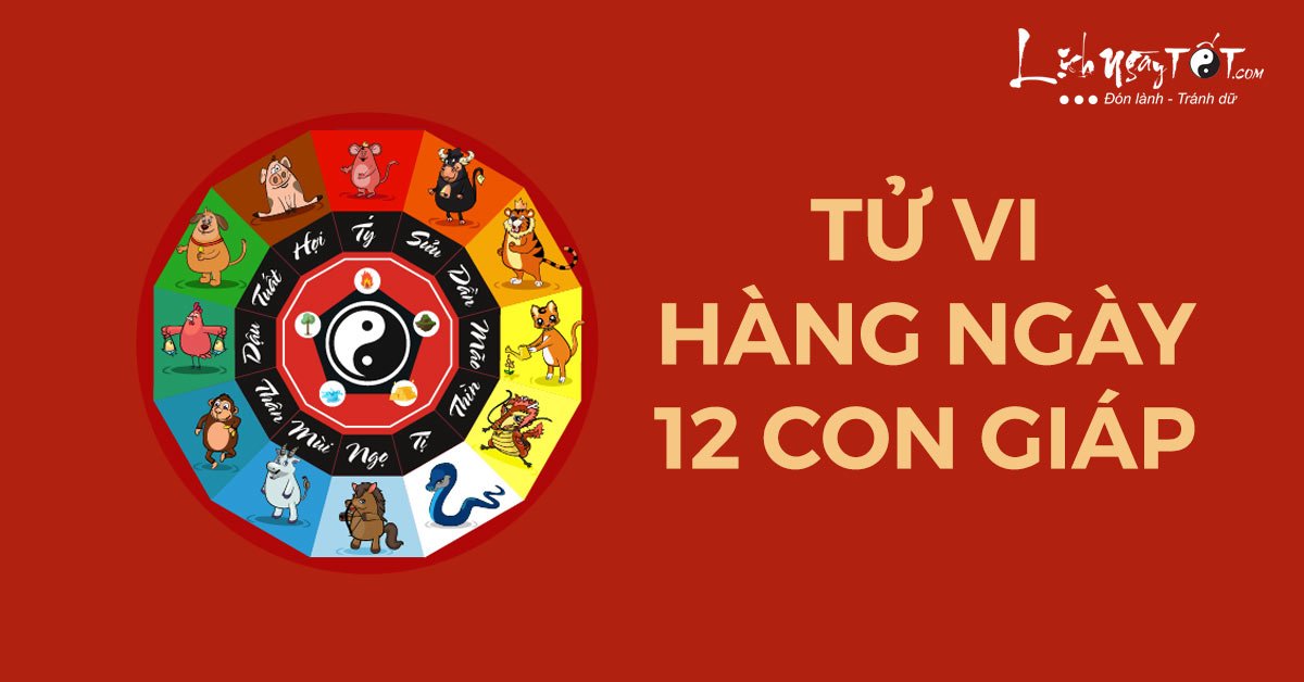 Tử vi hàng ngày 13/4/2025 của 12 con giáp: Chủ nhật Thìn tỉnh táo